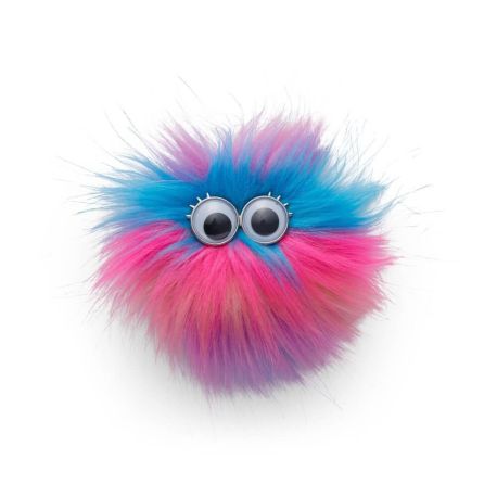 Pink-Blau Fluffy Klettie