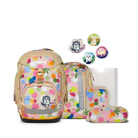 Schulrucksack-Set pack Flower PowBär