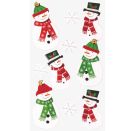 Sticker-Mix Schneemann