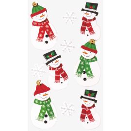 Sticker-Mix Schneemann