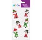 Sticker-Mix Schneemann