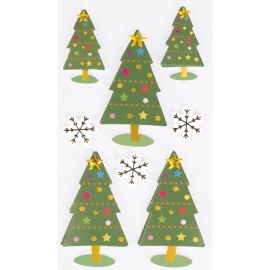 Sticker-Mix Weihnachtsbäume