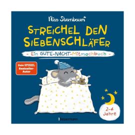 Streichel den Siebenschläfer - Ein Gute-Nacht-Mitmachbuch. Für Kinder ab 2 Jahren