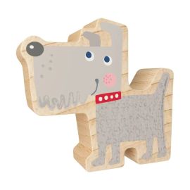 Hund Hektor, grau