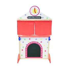 Spielmaus Holz Kasperletheater 127x78x41 cm