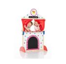Spielmaus Holz Kasperletheater 127x78x41 cm