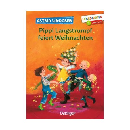 Pippi Langstrumpf feiert Weihnachten. Lesestarter. 1. Lesestufe
