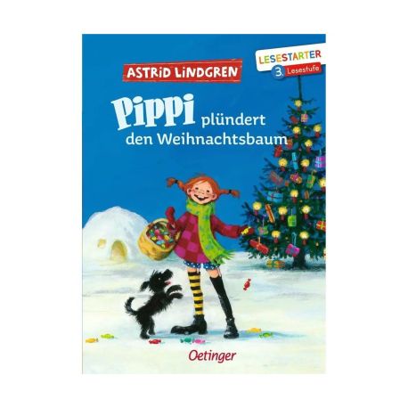 Pippi plündert den Weihnachtsbaum. Lesestarter. 3. Lesestufe