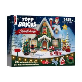 TOPP Bricks Adventskalender – 24 weihnachtliche Sets aus Mini-Klemmbausteinen
