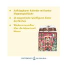 Aufstell-Adventskalender – Mein buntes Weihnachtshaus - Mit 24 Magneten zum Spielen