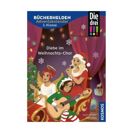 Bücherhelden Adventskalender 2026 2. Kl. Die drei !!!