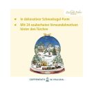 Wand-Adventskalender – Schneekugel Winterzauber