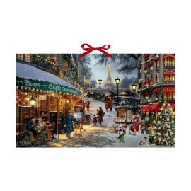 Wand-Adventskalender – Romantische Weihnachten in Paris