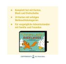 Schachtelspiel – Stadt, Land, Haselnuss - Das kultige Wortquiz für 24 vergnügliche Adventstage