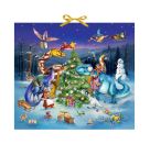 Wand-Adventskalender – Dinosaurier im Weihnachtsfieber