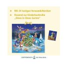 Wand-Adventskalender – Dinosaurier im Weihnachtsfieber