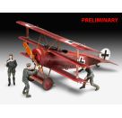 Fokker Triplane DR.1 - 75 Years Plastic Modelling , Revell Modellbausatz