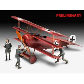 Fokker Triplane DR.1 - 75 Years Plastic Modelling , Revell Modellbausatz