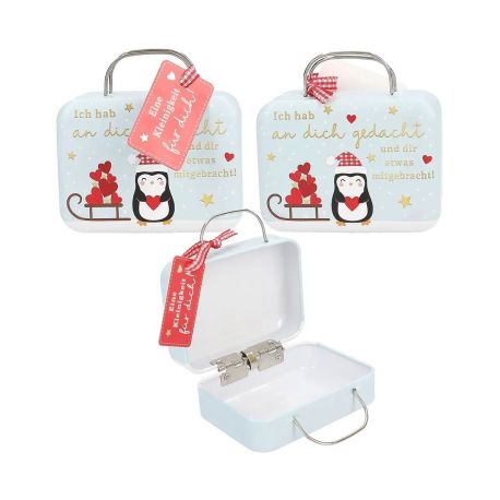 Weihnachtliche Geldkoffer im Display