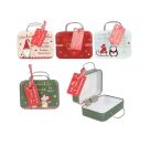 Weihnachtliche Geldkoffer im Display