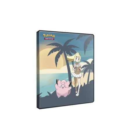 PKM Lillie and Clefairy 4-Pocket Portfol
