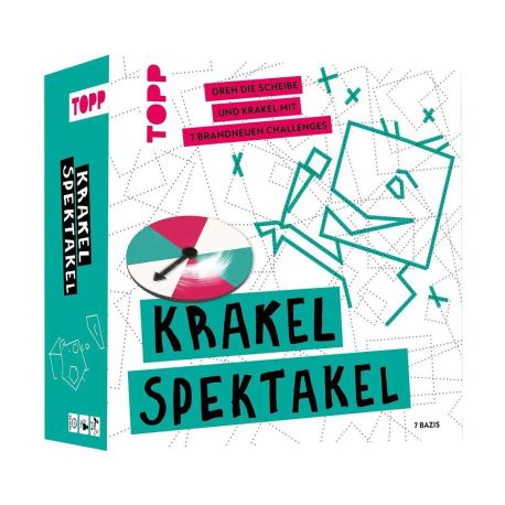 Krakel-Spektakel – Dreh die Scheibe und krakel mit 6 brandneuen Challenges