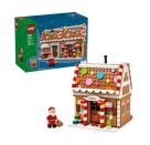 LEGO® Iconic 40809 Weihnachtliches Lebkuchenhaus