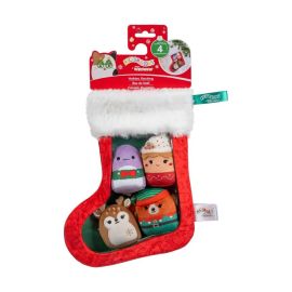 Weihnachts Plüsch-Socke inkl. 4 Micromallows