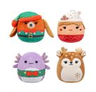 Weihnachts Plüsch-Socke inkl. 4 Micromallows