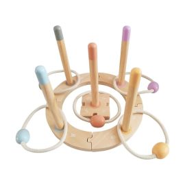 Spielmaus Holz Ringwurf-Spiel 15-teilig