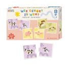 Puzzle-Set Wer gehört zu wem? (7x2 T.) - Bauernhof-Tiere