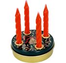 Mini-Adventskranz - Festliche