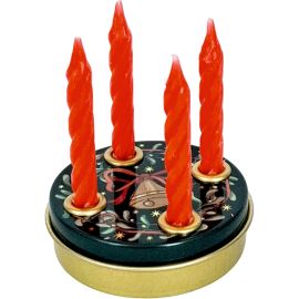 Mini-Adventskranz - Festliche