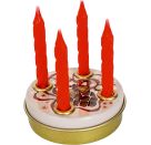 Mini-Adventskranz - Festliche