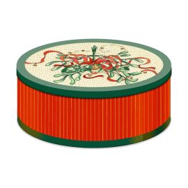Plätzchendose - oval