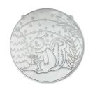 Fensterbild bemalen - Eichhörnchen
