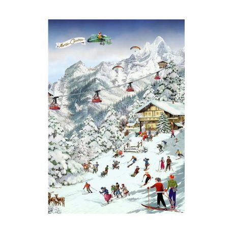 Puzzle – Auf der Skipiste