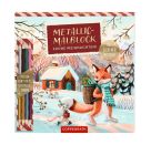Metallic-Malblock - Frohe Weihnachten!