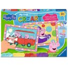 My First CreArt, Kneten nach Zahlen Peppa Wutz - Baby Evie