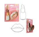 TOPModel Ausstecher Lippenstift und Lippe BAKE and CREATE
