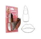 TOPModel Ausstecher Lippenstift und Lippe BAKE and CREATE