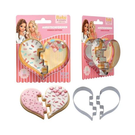 TOPModel Ausstecher Herz, 2-tlg. BAKE  and CREATE