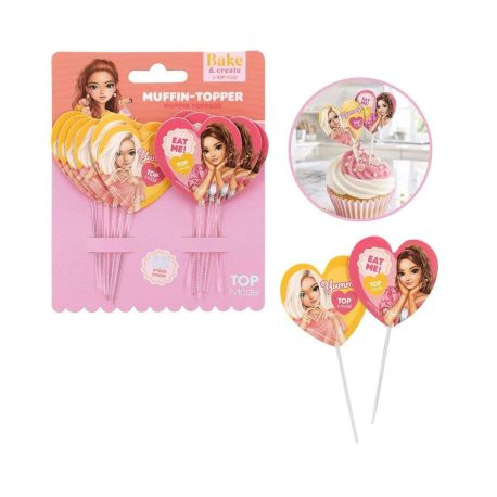 TOPModel Muffin Topper 12 Stück BAKE and CREATE