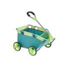 Puppen-Bollerwagen – Türkis