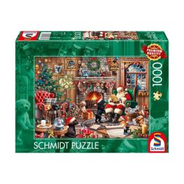 Schmidt Spiele Puzzle 1000 Teile Gemütliche Weihnachten