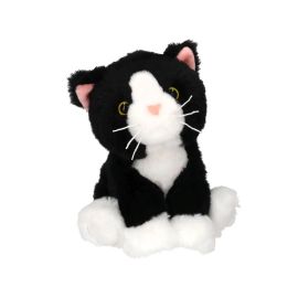 TOPModel Plüschkatze schwarz weiß Mochi 16 cm