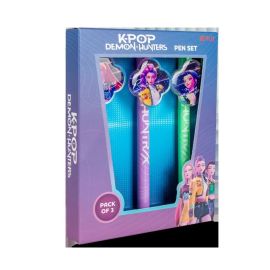 3er-Set Kugelschreiber mit Acryl-Clips – K-POP