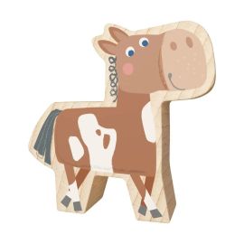 Pferd Paul, dunkelbr.Flecken