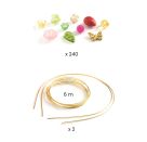 Schmuck basteln: Tiaras Rosa