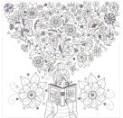 I Love Books: Ausmalbuch